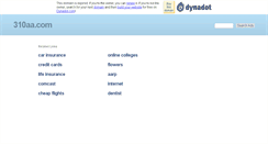 Desktop Screenshot of 310aa.com